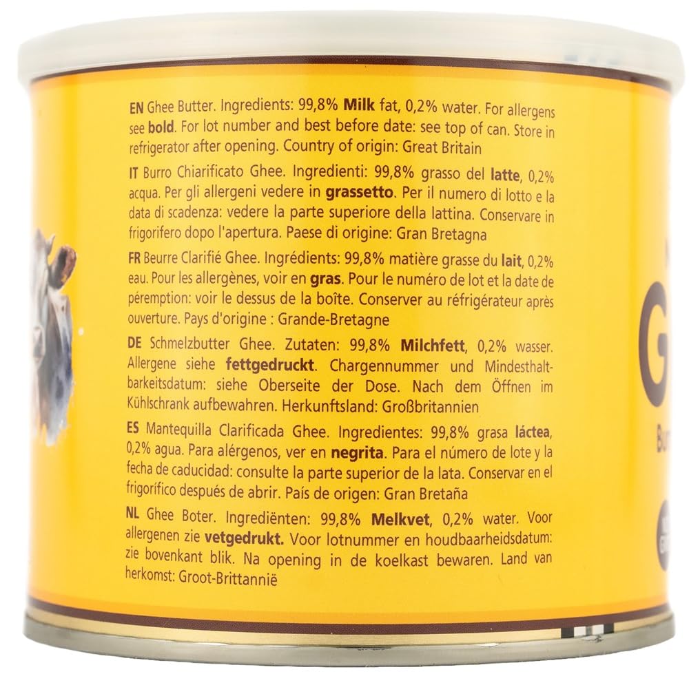 Grocer Planet Natural Ghee - Klaret Ghee 500g til Keto-madlavning