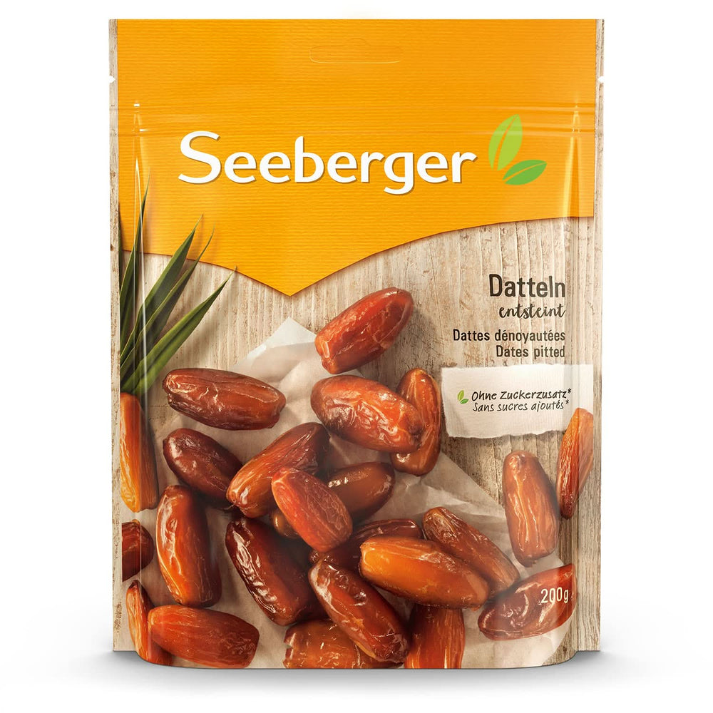 Seeberger, Curmale dulci ca mierea cu pulpă cremoasă Produse deshidratate Naty Shop 200 grame 200 grame