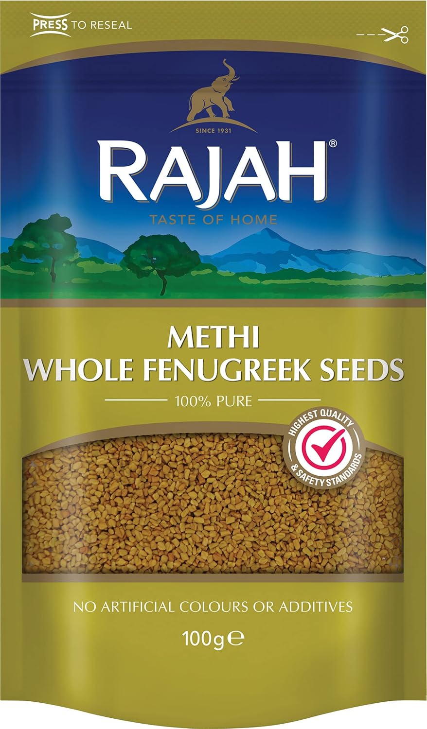 Rajah Kreuzkümmelsamen – Hele Kreuzkümmelsamen zum Würzen und Kochen – 1 x 85 g