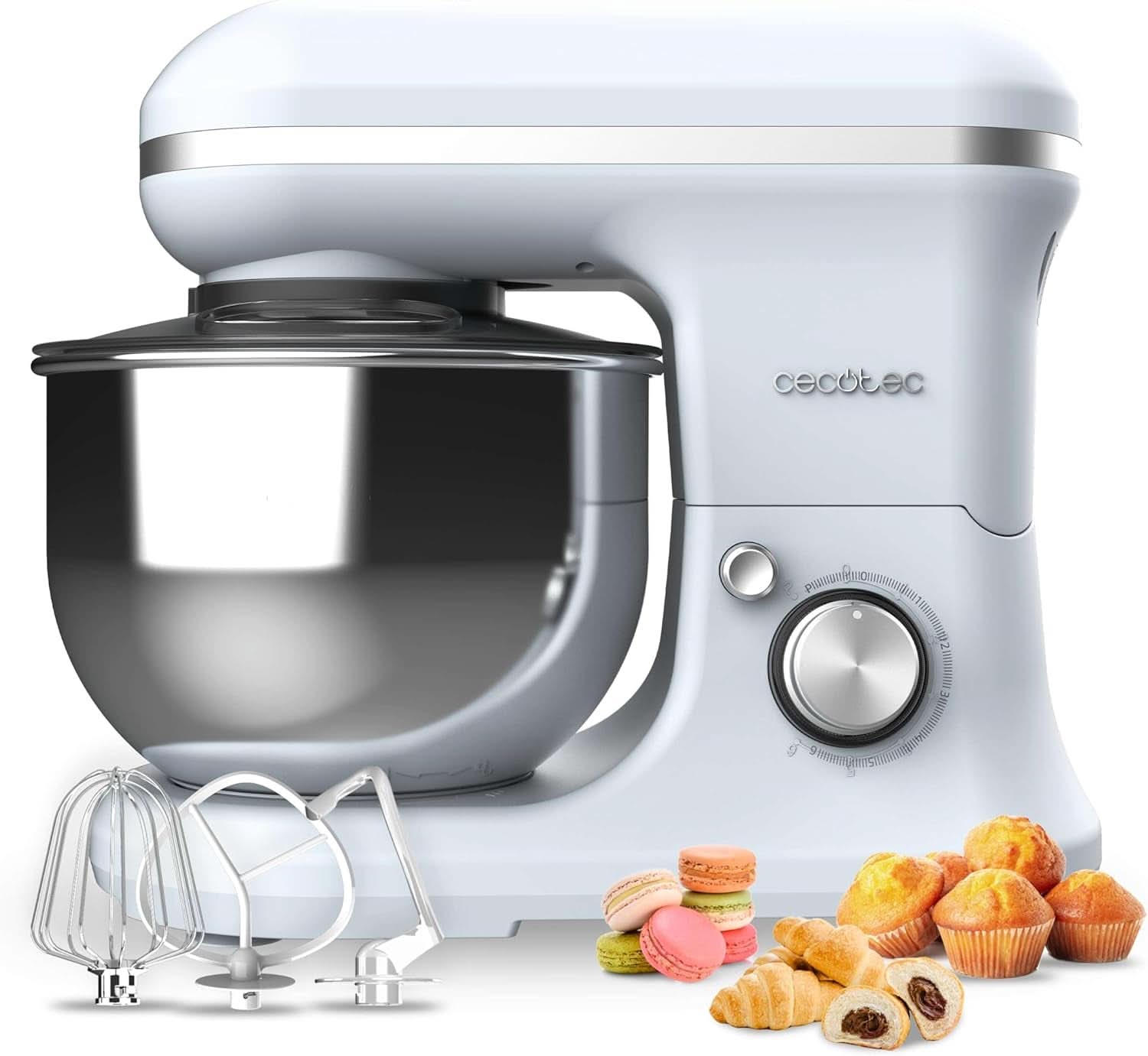 Foodprocessor Cecotec Cecomixer Compact, 1000 W Naty Shop Blue 5 funktioner