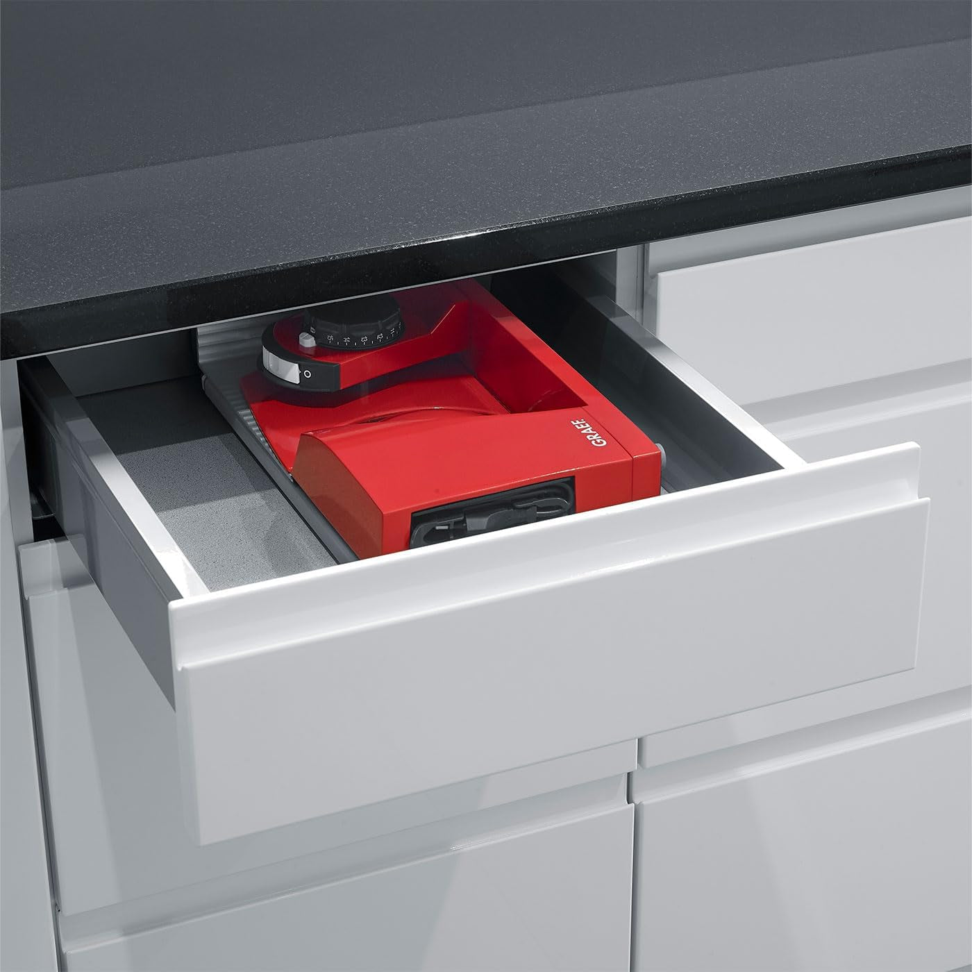 GRAEF Universal elektrisk skæremaskine til køkkenet MT1003 rivemaskiner og skæremaskiner Naty Shop