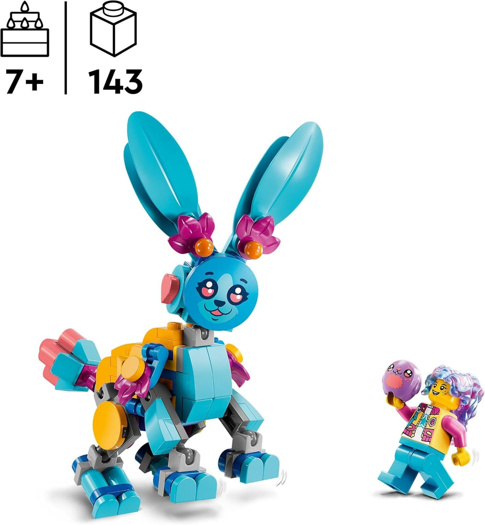 LEGO Dreamzzz Bunchus Creative Animal Adventures Børnelegetøjskanin 20-i-1 Fantasy-legesæt med minifigur Izzie-gave til piger og drenge 7 år 71488 Byggesæt Besuche den LEGO-Store