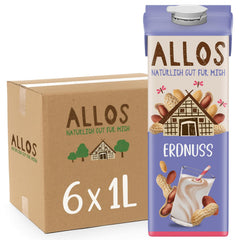 Allos Mandeldrink Sukkerfri Mandel Natur Vegansk Laktose 1L