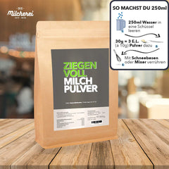Milcherei gedemælkpulver - ingen regionale tilsætningsstoffer 800g