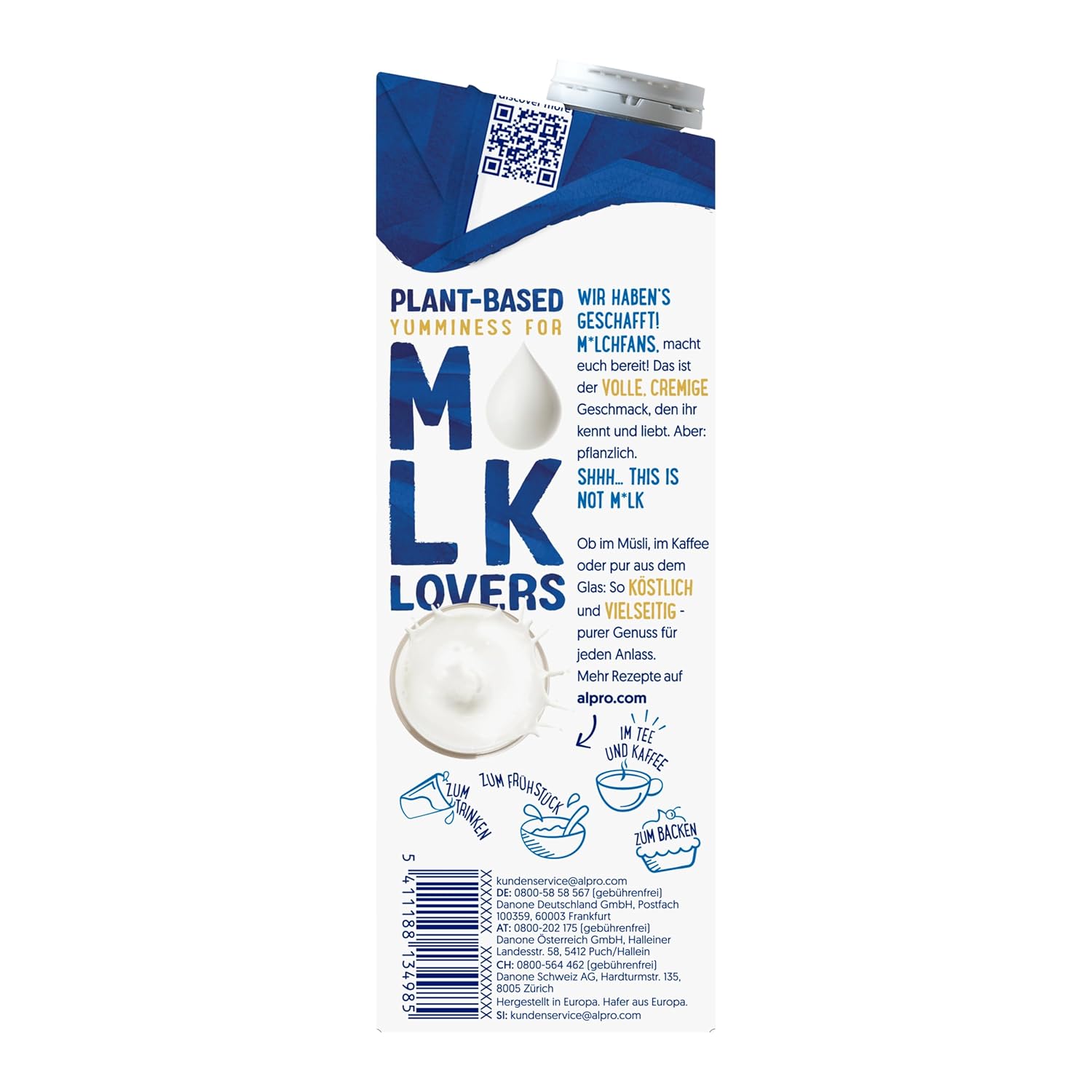 Alpro This Is Not Milk 3,5% - Vegan No Milk - Højt indhold af calcium