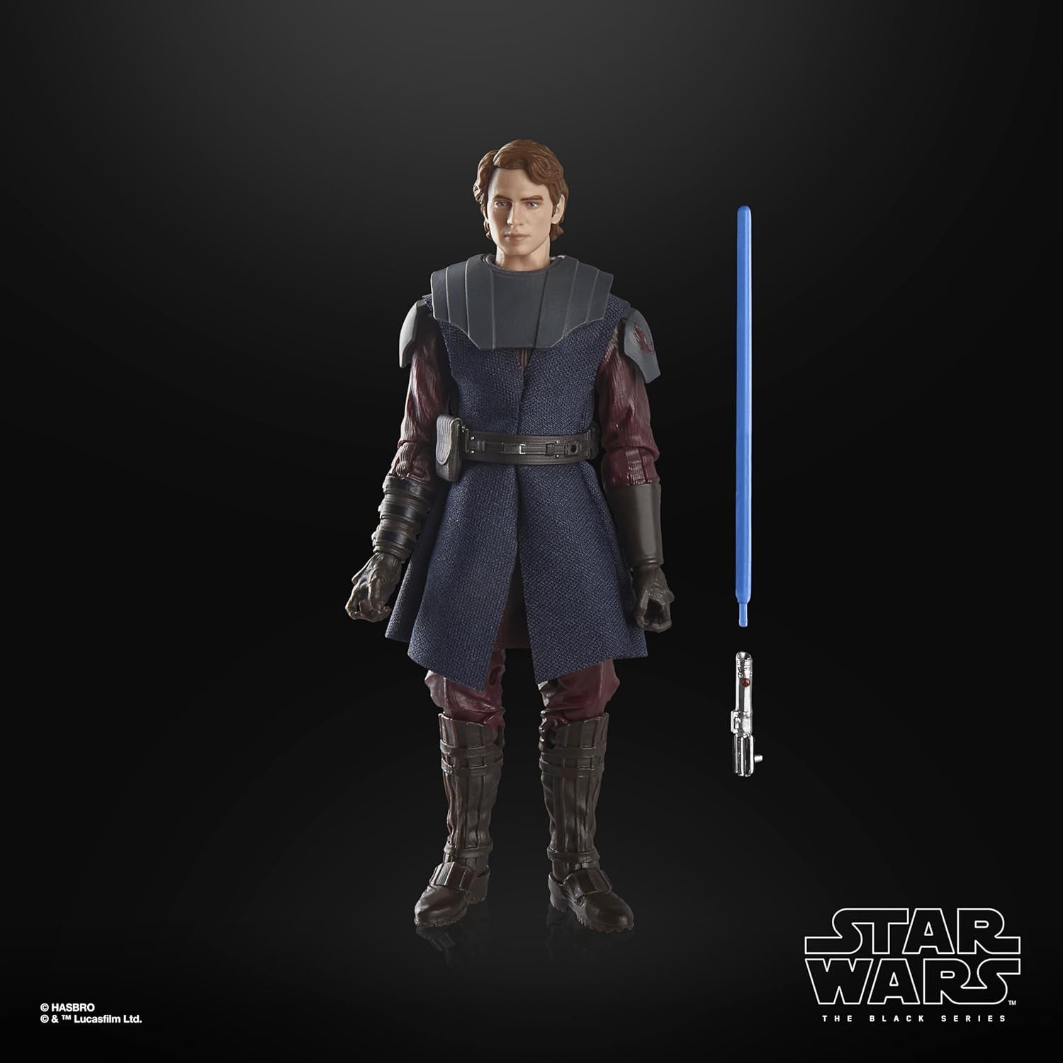 Star Wars Seria Neagră Anakin Skywalker, Star Wars: Ahsoka Figura de acțiune premium de colecționat (15 cm) Action figures Naty Shop