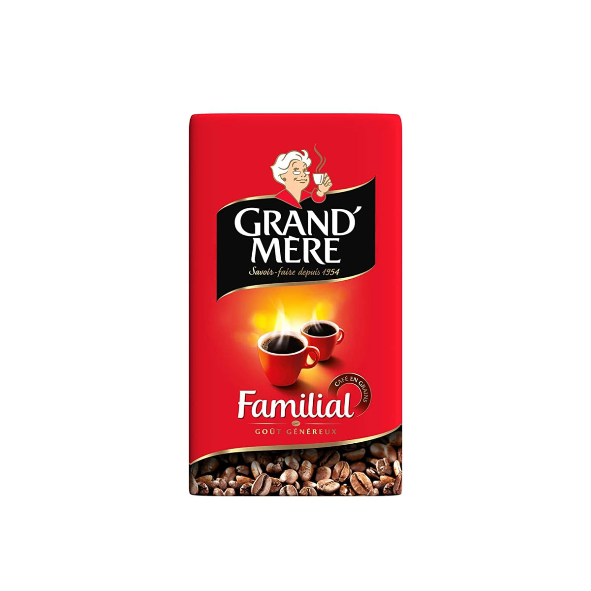 Boabe de cafea GRAND'MÈRE family - 1 kg