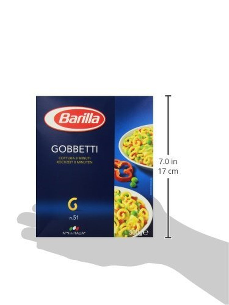 Pasta Barilla Classic Gobbetti no. 51 fra hård hvede, altid al dente (1 x 500 g)