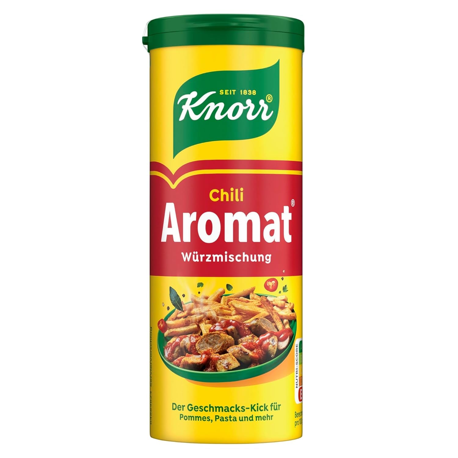 Knorr Würzmischung Chili Smag til hurtige retter til at krydre og krydre kartofler, pasta, grøntsager og mere 90 g