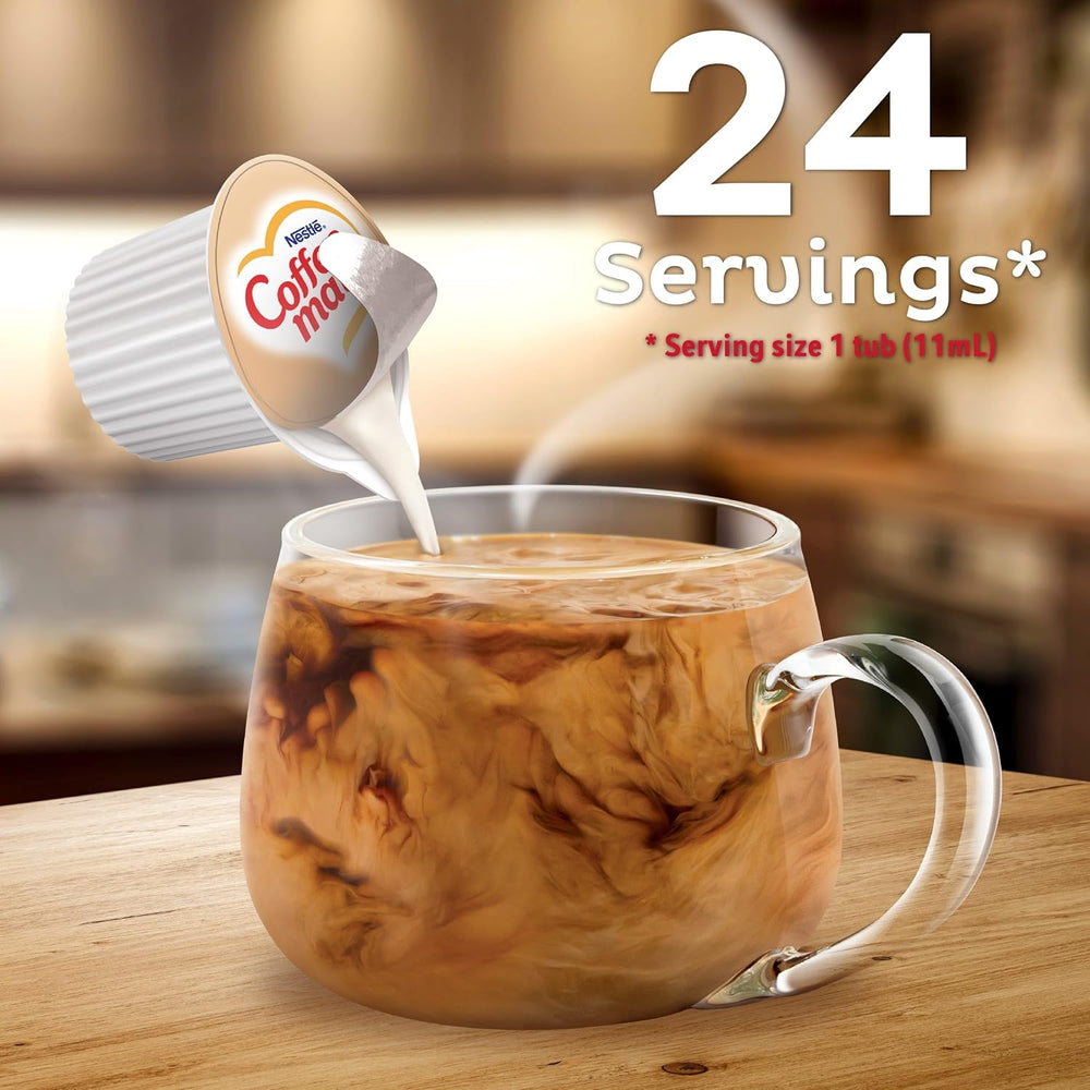 Nestlé Coffee-Mate Original Flüssige Kaffeesahne (24x11ml) US-Import!