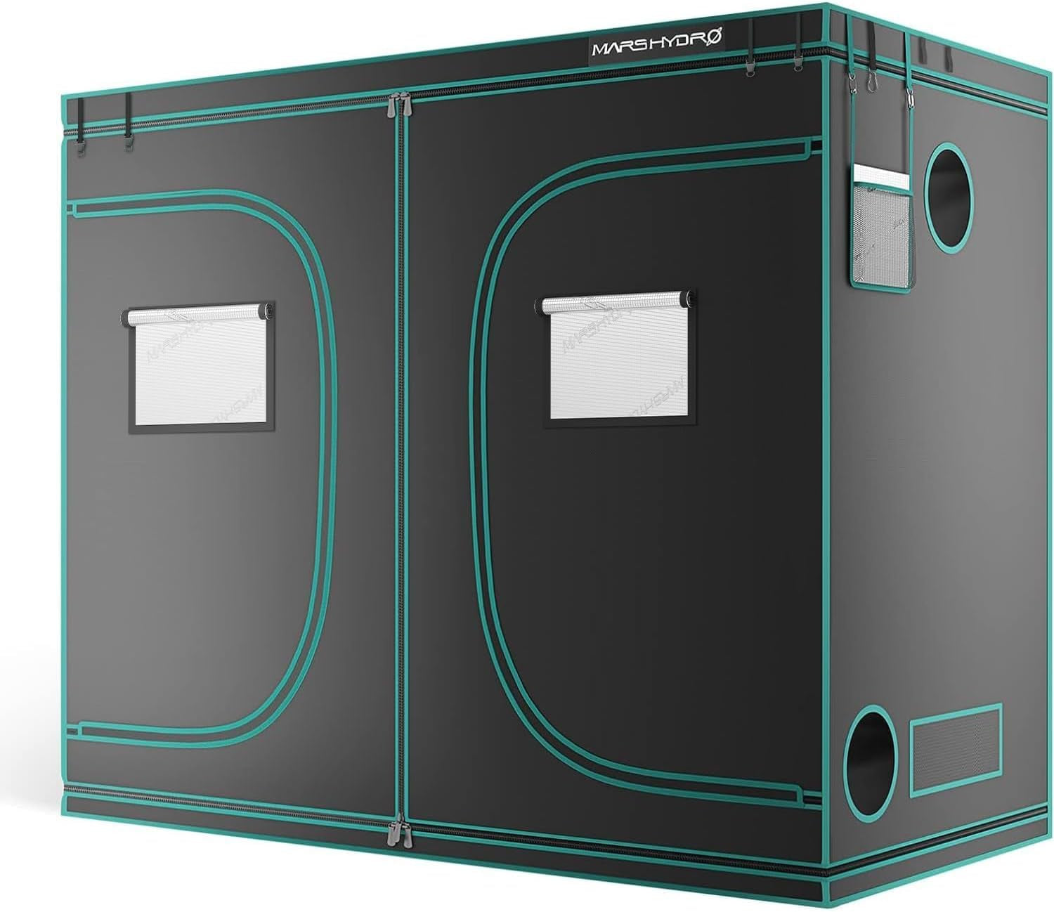 MARS HYDRO Grow Telt 60x60x140cm, Indendørs Grow Telt, Reflekterende Mylar Grow Telte til Hydroponics, Aftagelig bundbakke til plantedyrkningsplads