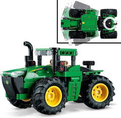LEGO Technic John Deere 9620R 4WD traktor med tipvogn Klassisk landbrugslegetøj til børn Drenge og piger 8 år gammelt samlermodelsæt 42136 byggesæt Besuche den LEGO-Store