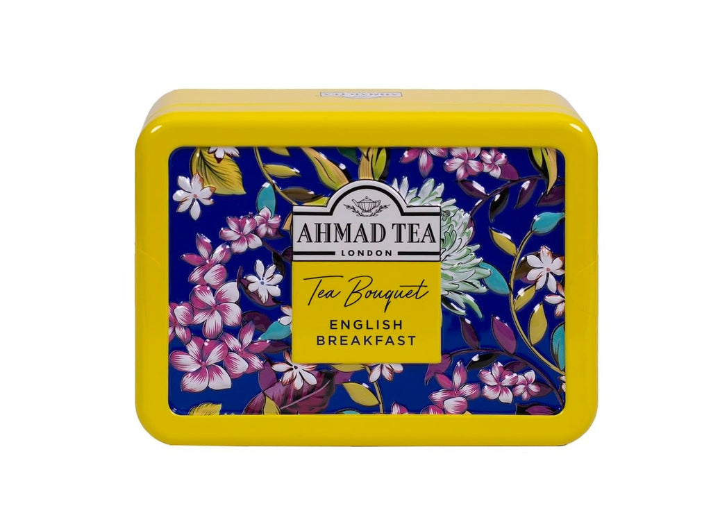 Ahmad Tea - Twelve Teas - Sortiment de 12 sortimente de ceai negru și ceai verde cu diferite arome - 60 pliculețe de ceai ambalate individual, sigilate pentru păstrarea aromelor, cu panglică, 120 g ceai