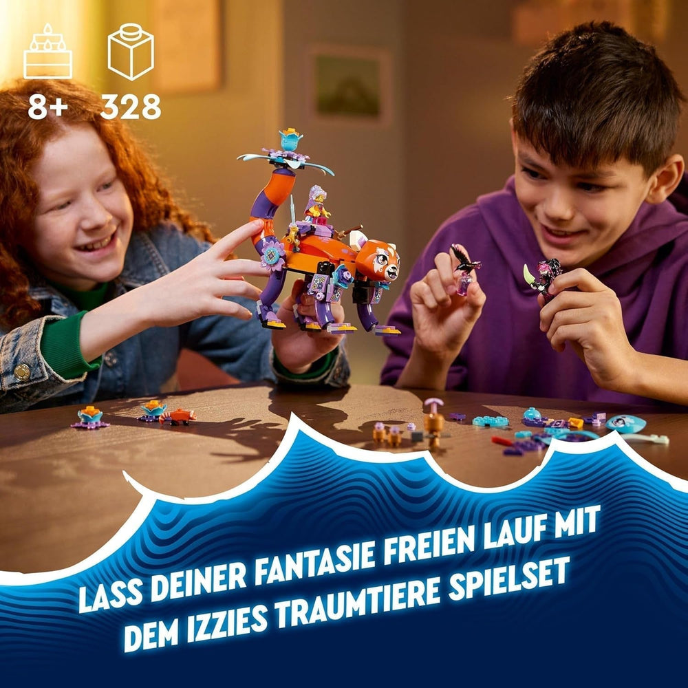 LEGO Dreamzzz 3-i-1 Izzies drømmedyr, magisk æg med svimlende og svimlende minifigurer og dyrefigurer, fantasilegesæt, gave til piger og drenge 8 år 71481 Byggesæt Besuche den LEGO-Store