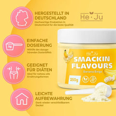 He-Ju, Pulver med banansmag, 250 gram Aromas Naty Shop