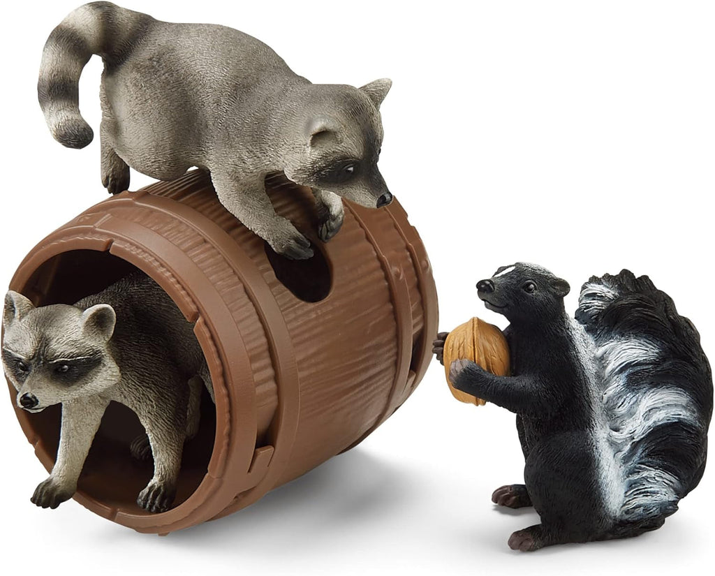 Schleich 42532 Fun around the nut , De la 3 ani, WILD LIFE - Set de joacă, 6 piese Action figures Naty Shop