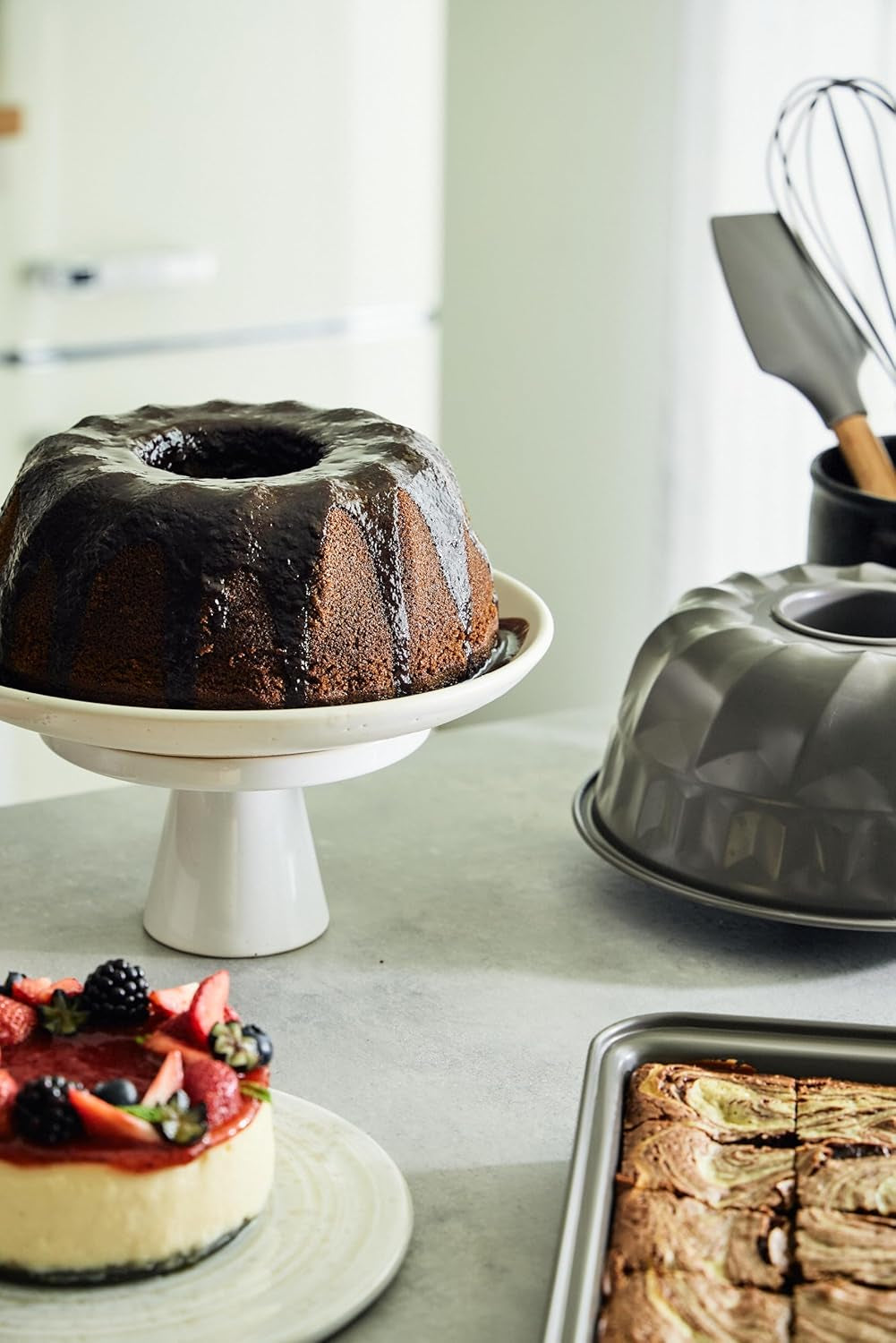 BERGNER BAKING LOVERS - Sæt Von 2 X 6 Kop Muffinformen - Kohlenstoffstahl Mit Ilag Essential, PFOA Frei, Leicht Zu Reinigen Forme og bakker til bagning Naty Shop