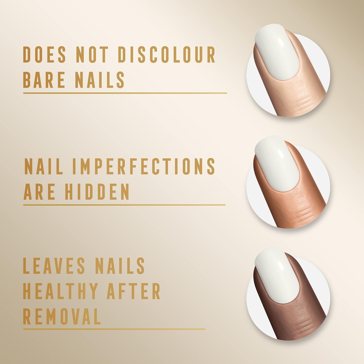 Max Factor Miracle Pure Nail Color 155 Kokosmælk Vegansk Langvarig Hurtigtørrende Neglelak 12ml (2 Pack)