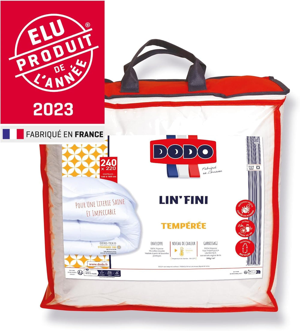 DODO | Årets Elu Produkt 2023 L Dyne, 220 X 240 Cm, Til dobbeltseng, Meget blød, Genbrug, Maskinvaskes ved 40 °C Dyner og dyner Naty Shop