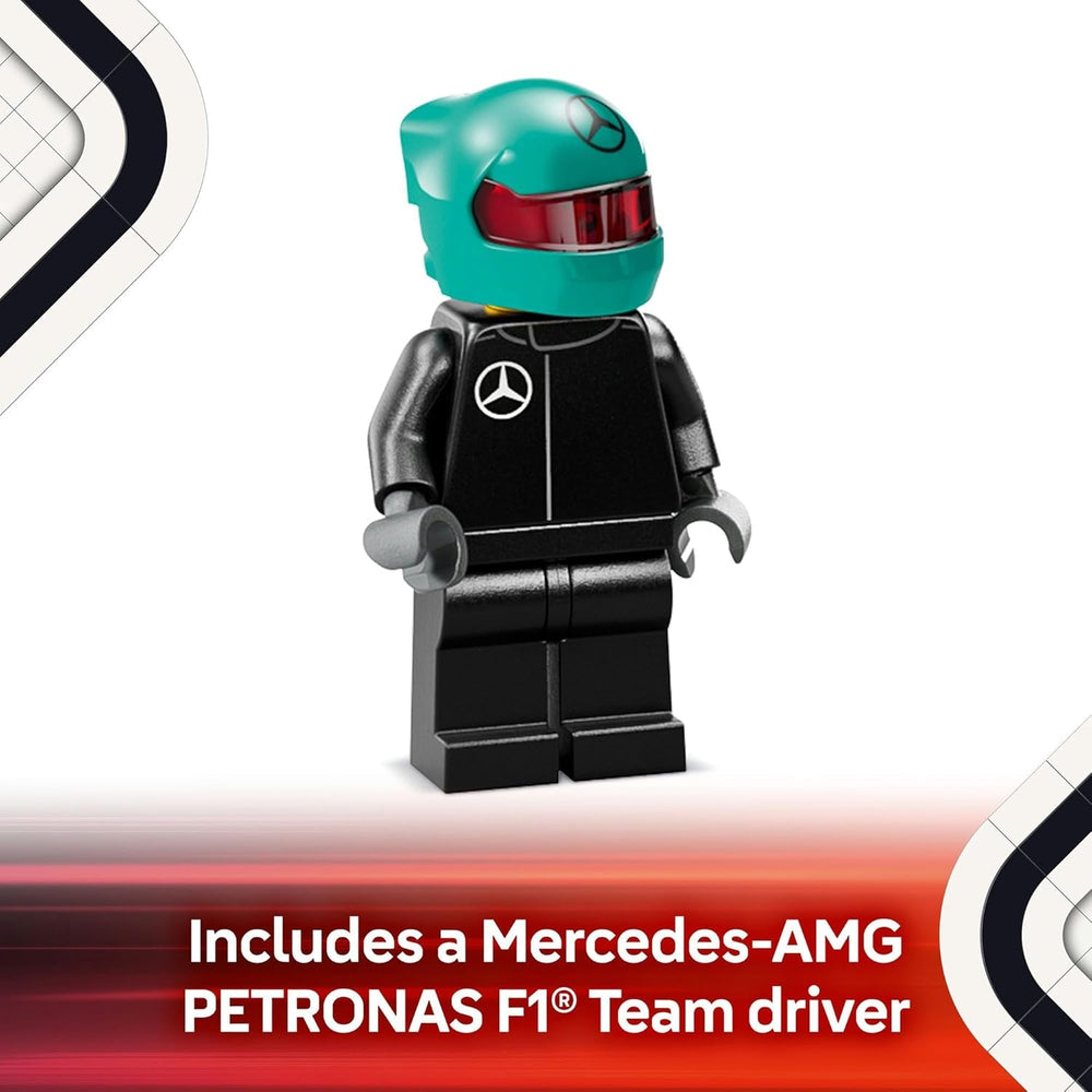 LEGO Speed Champions Mercedes-Amg F1 W15 Racerbil - Formel 1 minifigur legetøj - Samlerbar og bygbar bilmodel - Gave til drenge og piger 10+ eller voksne fans 77244 Byggesæt Besuche den LEGO-Store