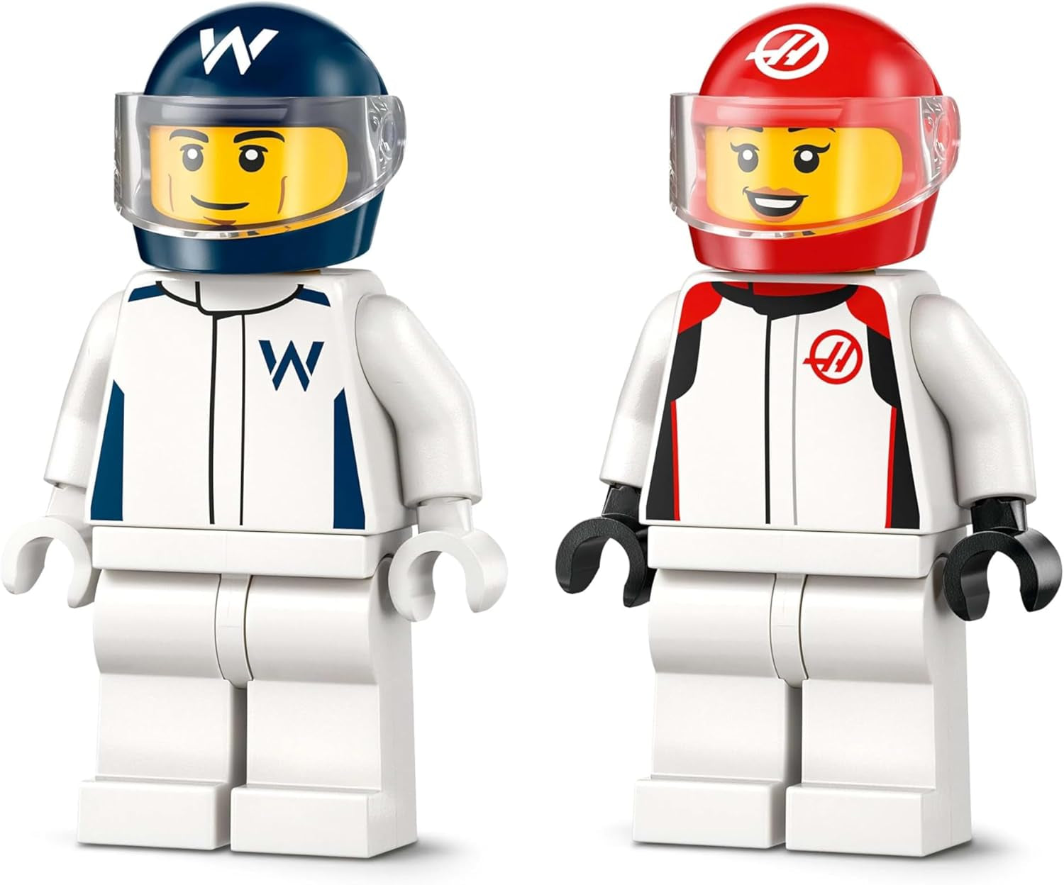 LEGO City F1 Williams Racing og Haas F1 Racing Cars - Formel 1 legetøj med biler, der kan bygges og 2 racerkører minifigurer - Små gaveideer til drenge og piger fra 4 år 60464 Byggesæt Beuche den LEGO-Store