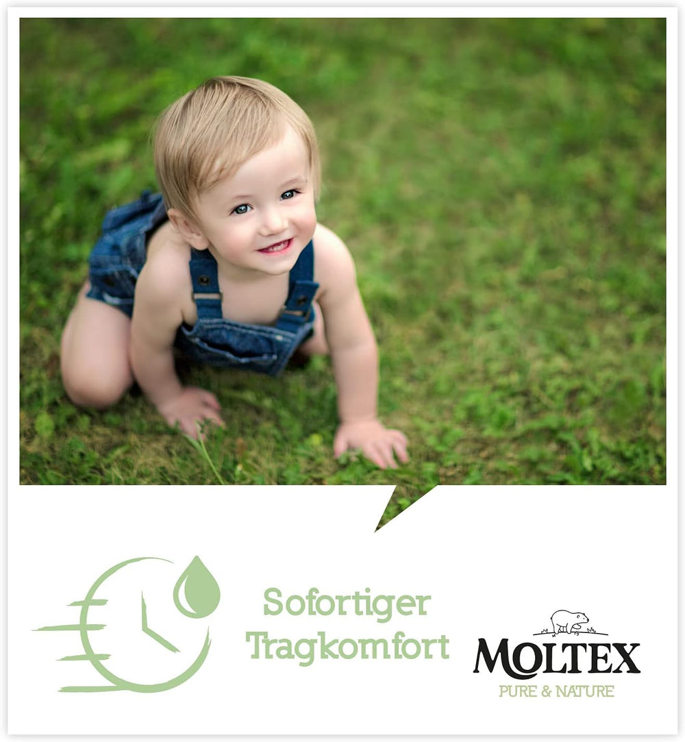 Pure & Nature Økologiske bleer Størrelse 6 XL (17-28 kg) Månedsæske 84 Økologiske bleer