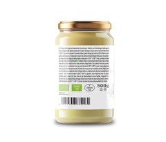Cibo Bio Ghee 500g – Milch aus Parma & Reggio Emilia – Hergestellt i Italien – Weidekühe – Rauchpunkt 250°C – Aus Centrifugensahne