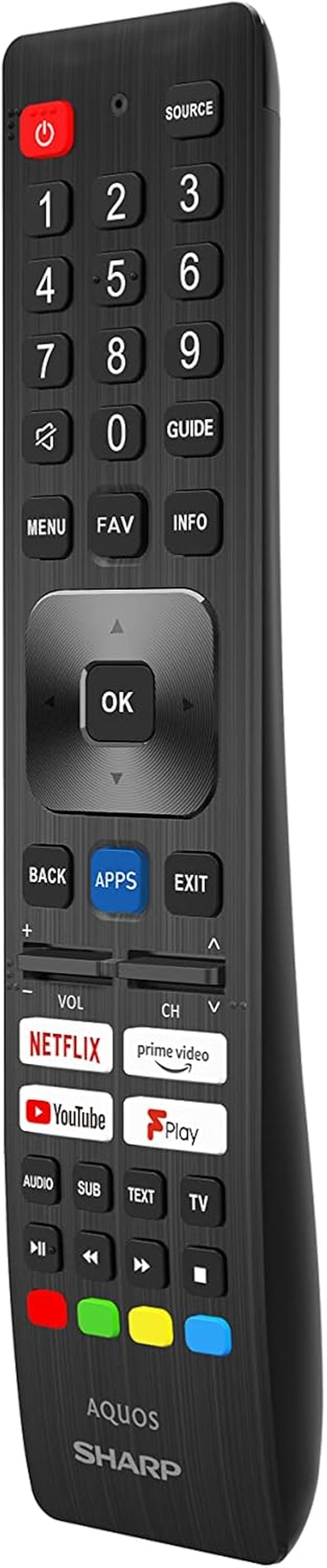 Televizor Android SHARP 50DJ6E, 126 cm (50 inch), 4K Ultra HD, LED TV (Smart TV fără ramă, Harman Kardon), 2023