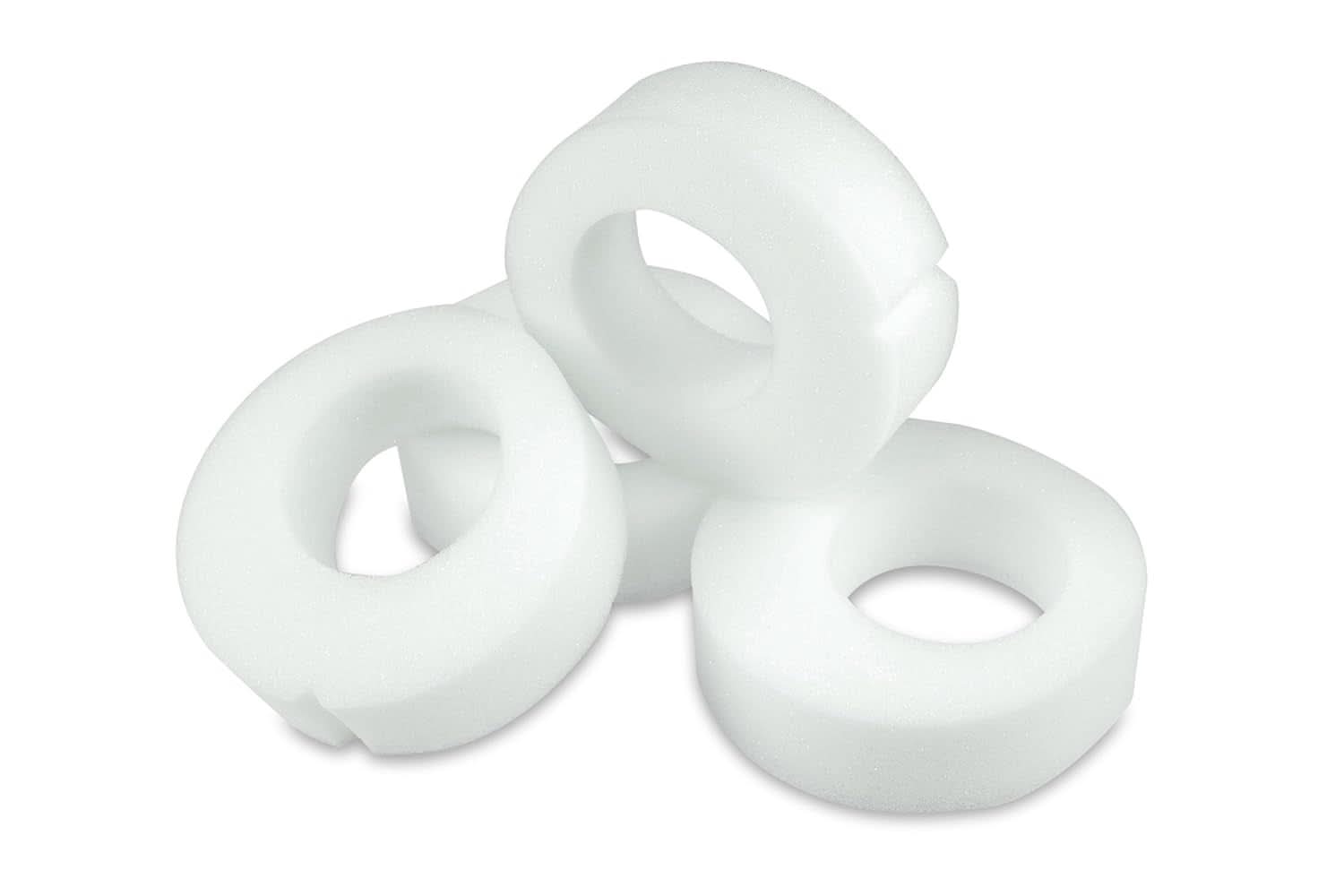 ELANEE Brust-Ringe, Schutz Der Brustwarze Bh-Kontakt Durch Hohllagerung, Ideal Bei Wunden, Entzündeten Brustwarzen Durch Stillen, 10 Stück (222-00) Tilbehør Mad og Amning Bebe Naty Shop