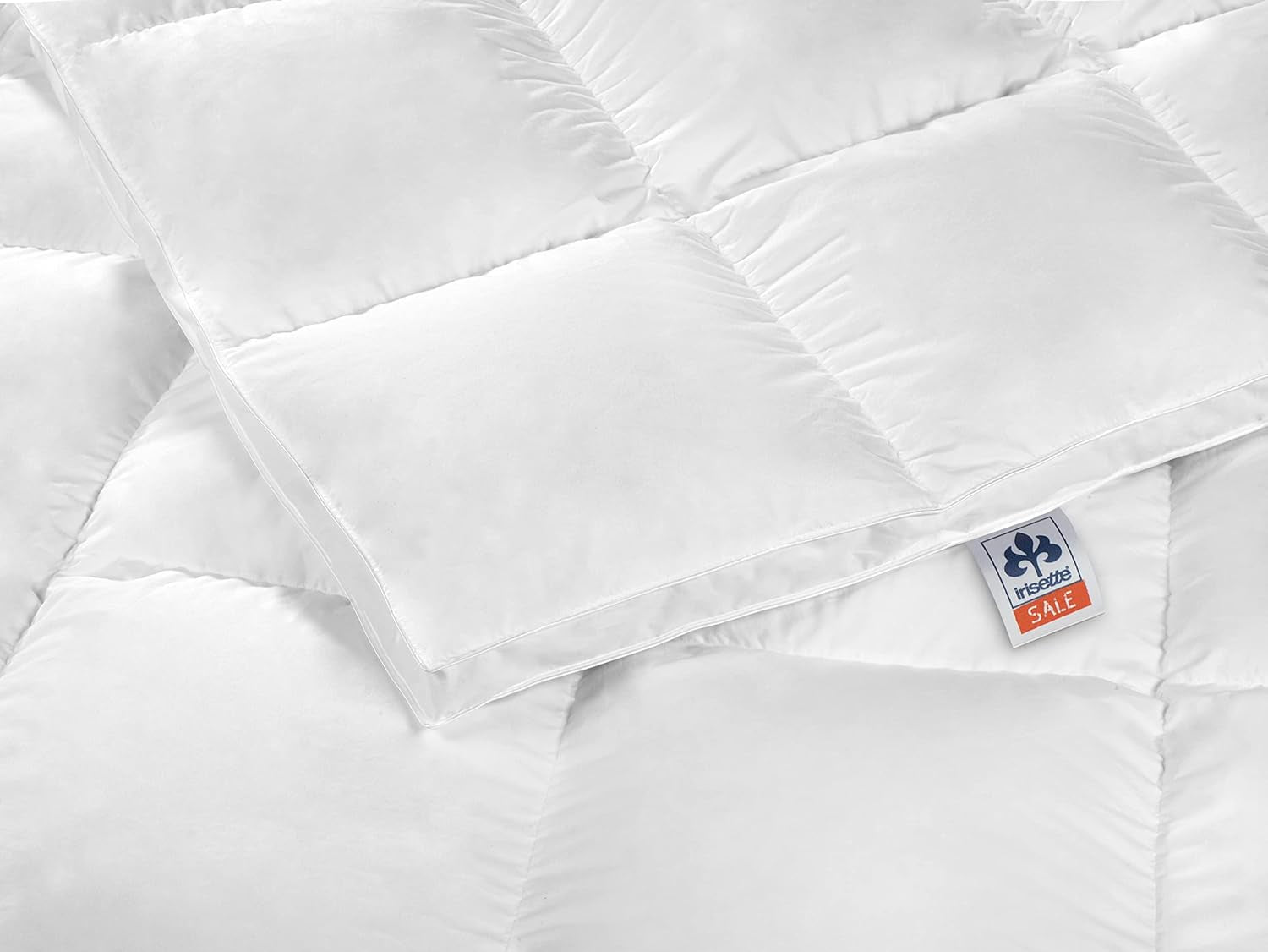 Irisette Nora plapumă de puf Plapumă ușoară de vară cu capac din bumbac 100%, umplutură din puf 100% clasa I, 135 X 200 cm, certificat Oeko-Tex, produs în conformitate cu standardul de calitate german Plapumi si pilote Naty Shop Extra cald 200 X 200 Cm