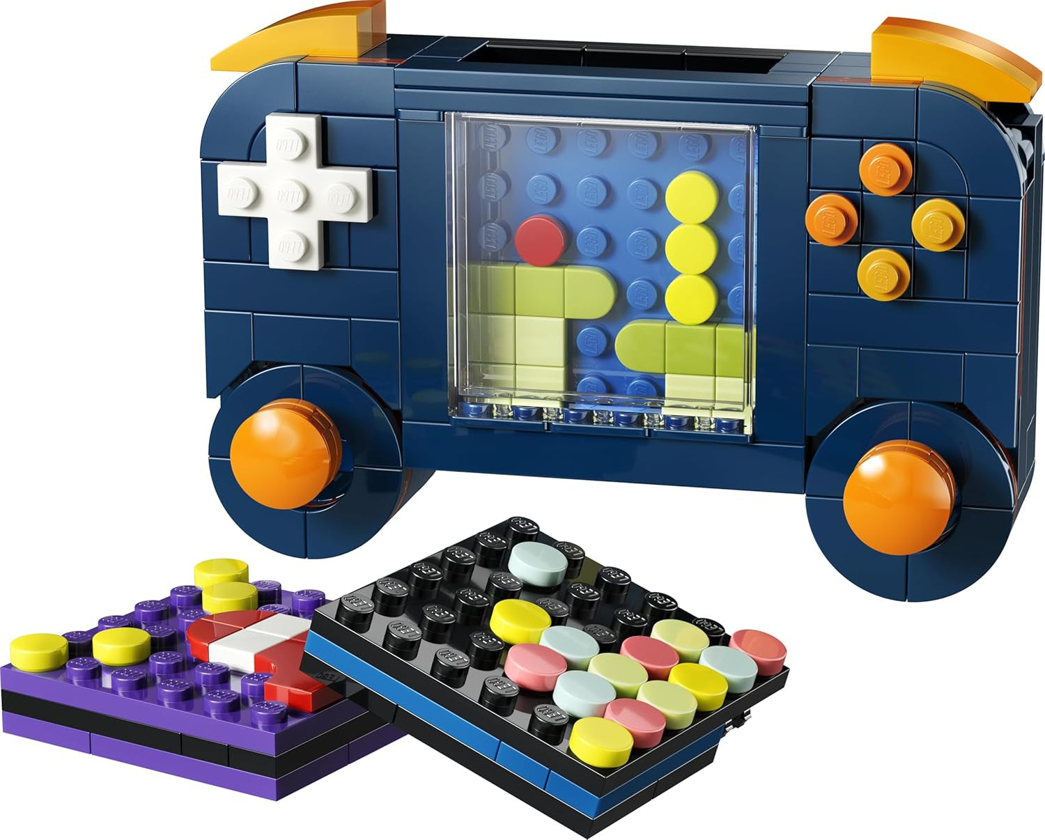 LEGO Creator 3in1 Retro spillekonsol - forvandles til en arkademaskine eller computer med tastatur og mus - Gamer-gaveidé til 8-årige drenge og piger - 31380