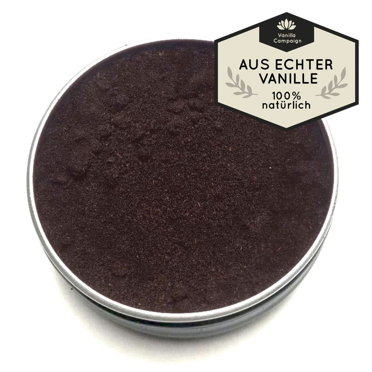 Premium vaniljepulver fra ægte vaniljebønner, naturligt, sukkerfrit, uden tilsætningsstoffer, fairtrade, vegansk (40 g uden emballage) fra Vanilla Campaign® Aromas Naty Shop 40 gram