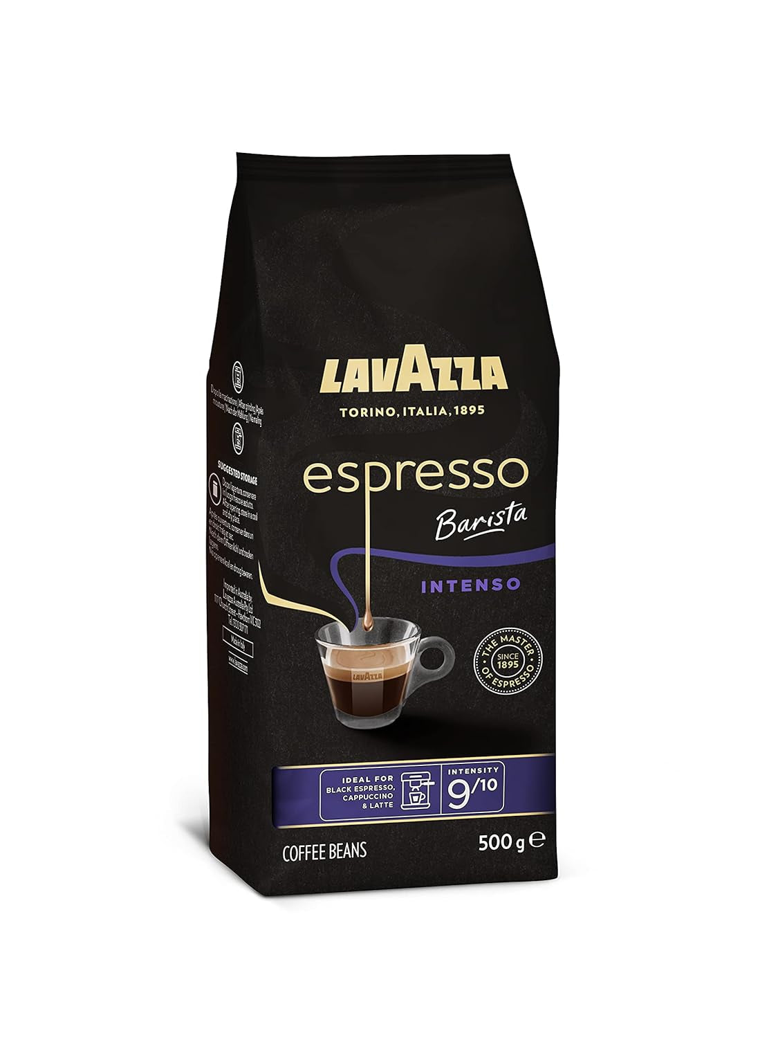 Lavazza Espresso Barista Intenso Boabe de cafea 500g
