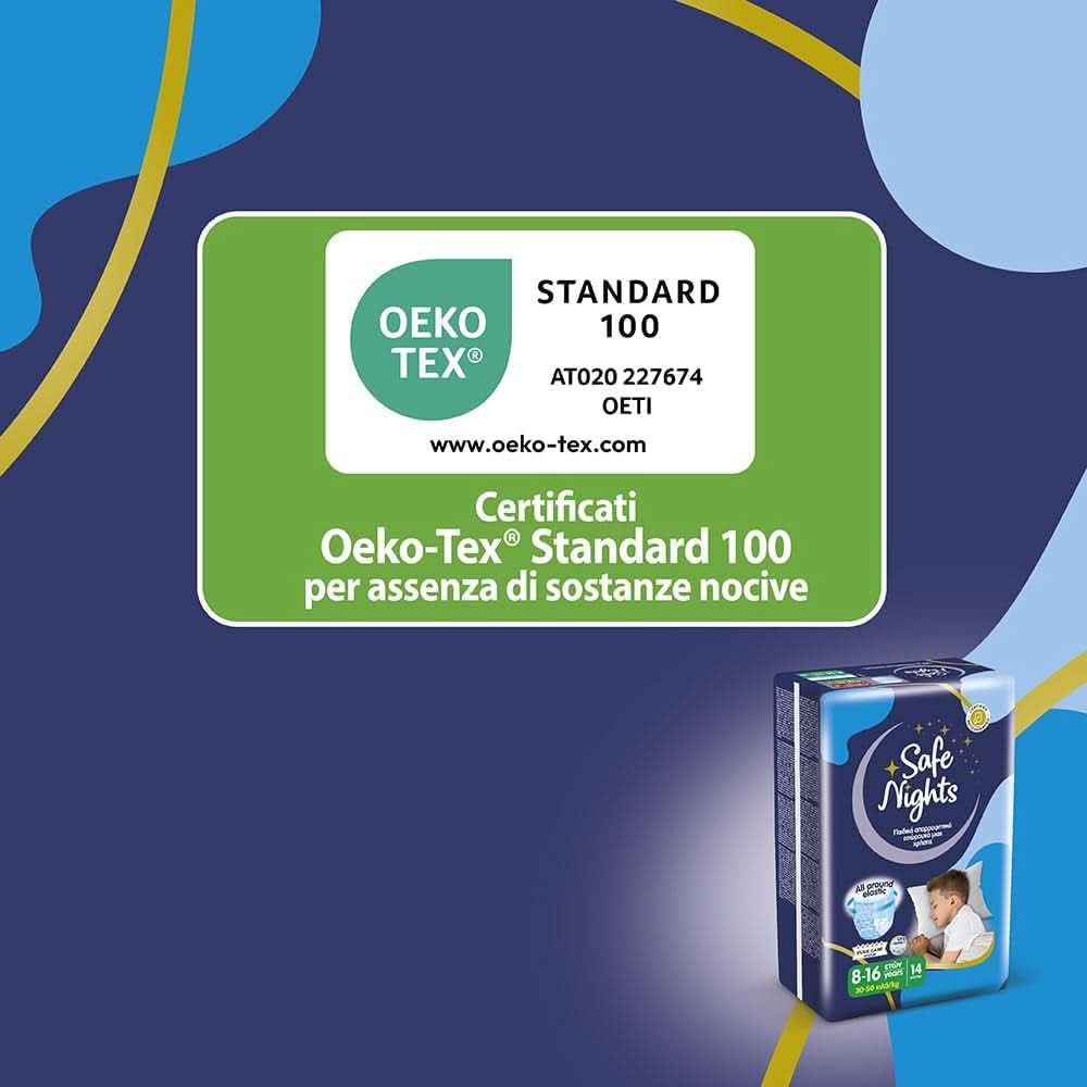 Safe Nights Boy, bleer til natten, forskellige størrelser Mother and Child Naty Shop