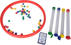 Noris 606064480 Kugelblitz, det lynhurtige actionspil med læringseffekt i forskellige spilvarianter, fra 4 år