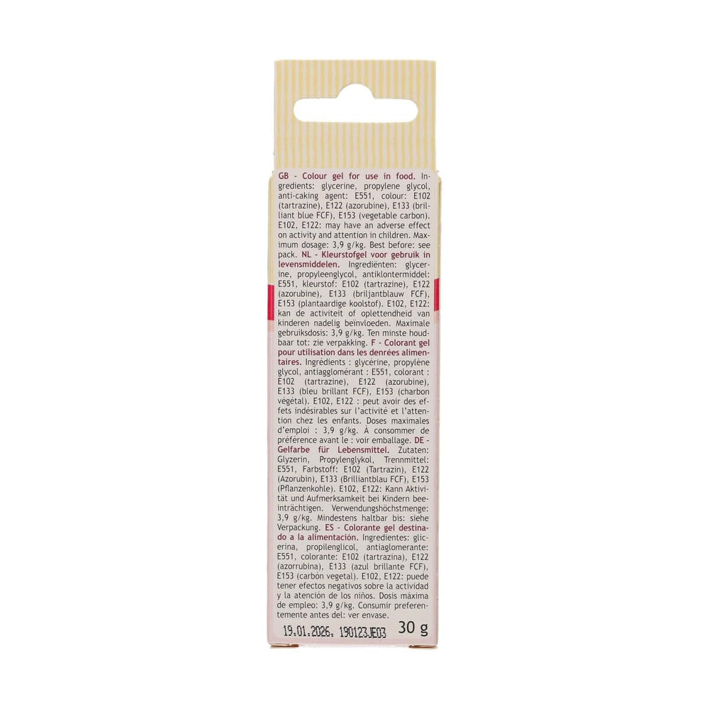 Colorant alimentar Funcakes Gel Urban Taupe: Colorant alimentar foarte concentrat pentru aluat, cremă, fondant, marțipan și produse de patiserie. Dozare ușoară. Picătură individuală pentru a crea culori vibrante. Halal. 30 g.