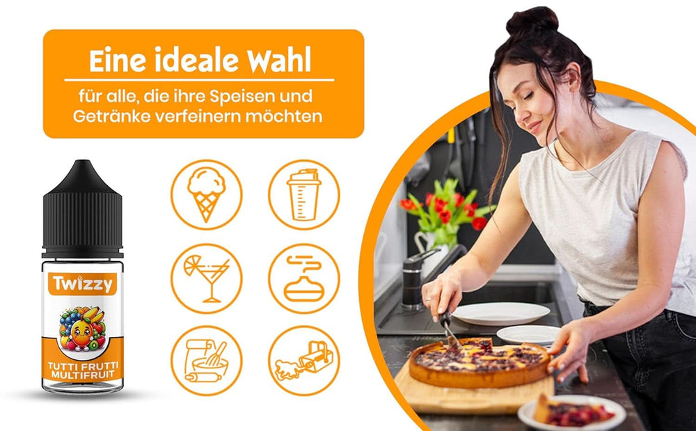 Twizzy Koncentreret Tutti Frutti Aroma, 30 ml Aromas Naty Shop
