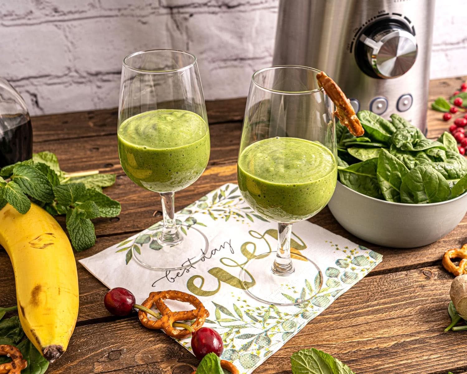 ROMMELSBACHER Standmixer MX 1250-22.000 U/Min, Stufenlose Drehzahlregulierung, Funktionsstasten (Smoothie, Clean/Pulse, Ice Crush), Glaskrug, Edelstahlgehäuse, Spezialmesser, 1200 Watt Kitchen Naty Shop