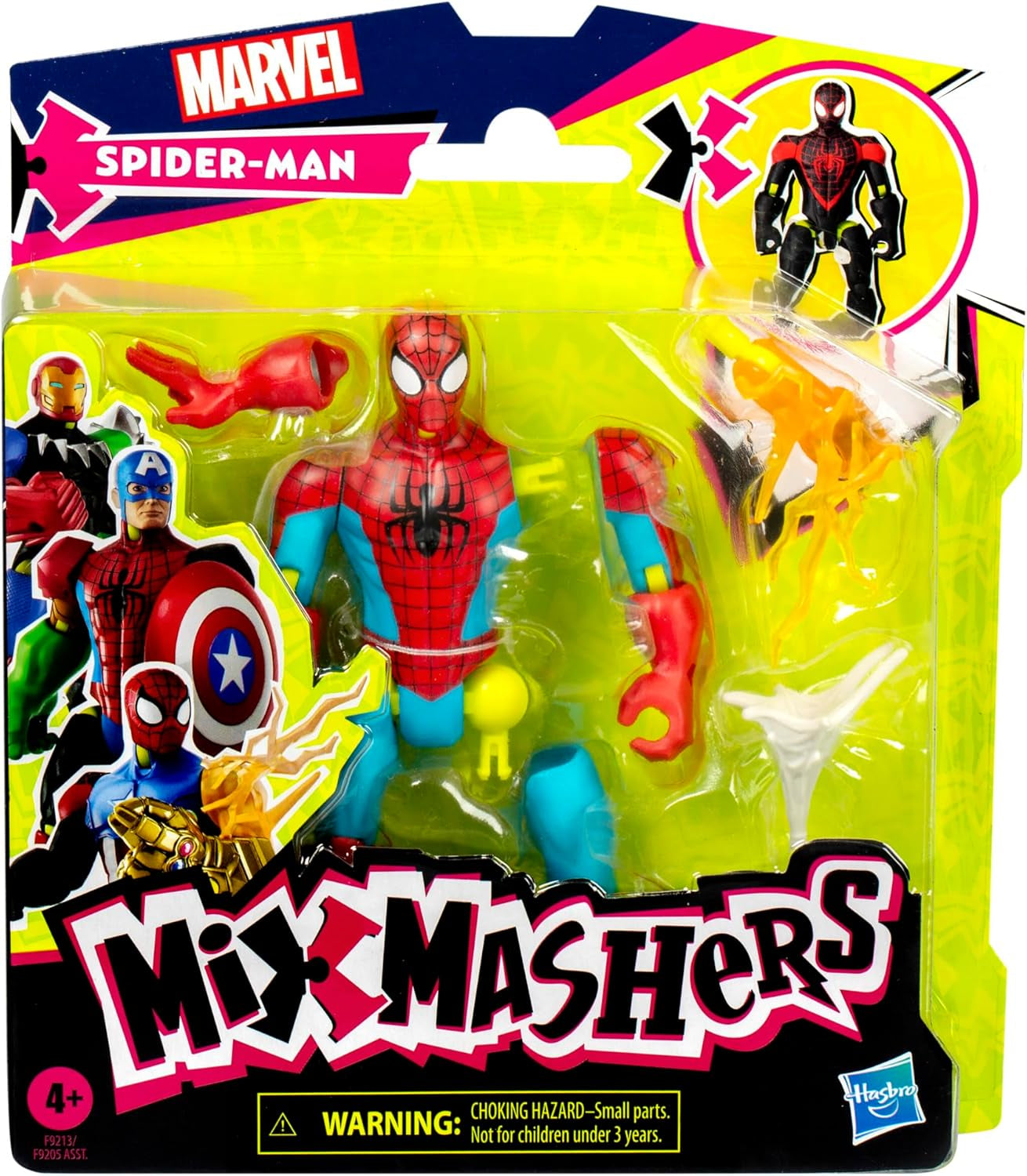 SPIDER-MAN Mixmashers Marvel Mix-And-Match Figura de acțiune și accesorii Action figures Naty Shop