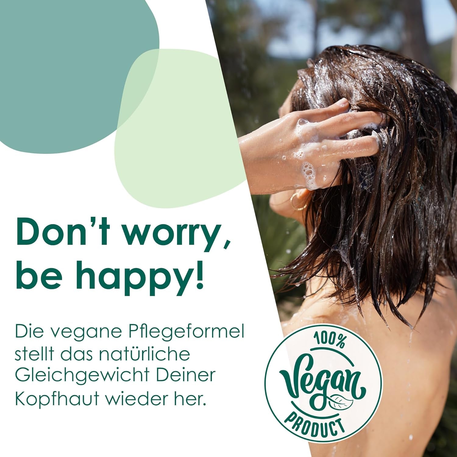 Jean & Len Green Tea & Lime fugtgivende shampoo, til normalt til fedtet hår, 300 ml Brusebad og bad Jean & Len Green Tea & Lime