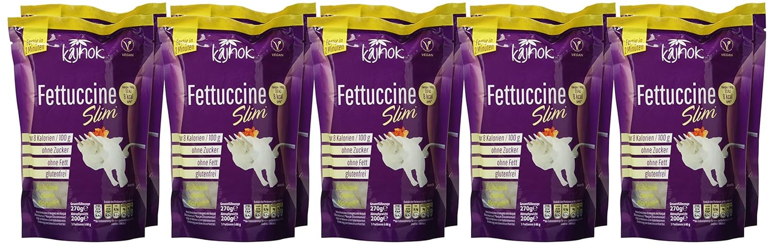 Fettuccine Slim, æske med 10 stk., 499974