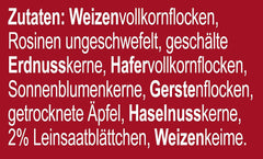 Seitenbacher Müsli Natural-Body-Power I Vollkorn I Ohne Zugesetzten Zucker I Ohne Zugesetztes Fett I (1 X 1000 G) Cereale Naty Shop