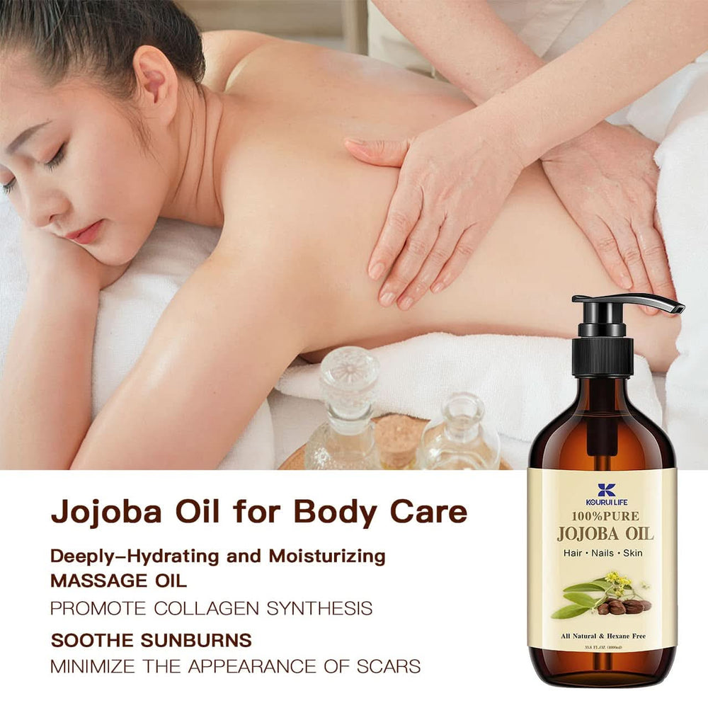 Ulei de jojoba organic 1 litru, 100% pur Cosmetice si Infrumusetare Naty Shop