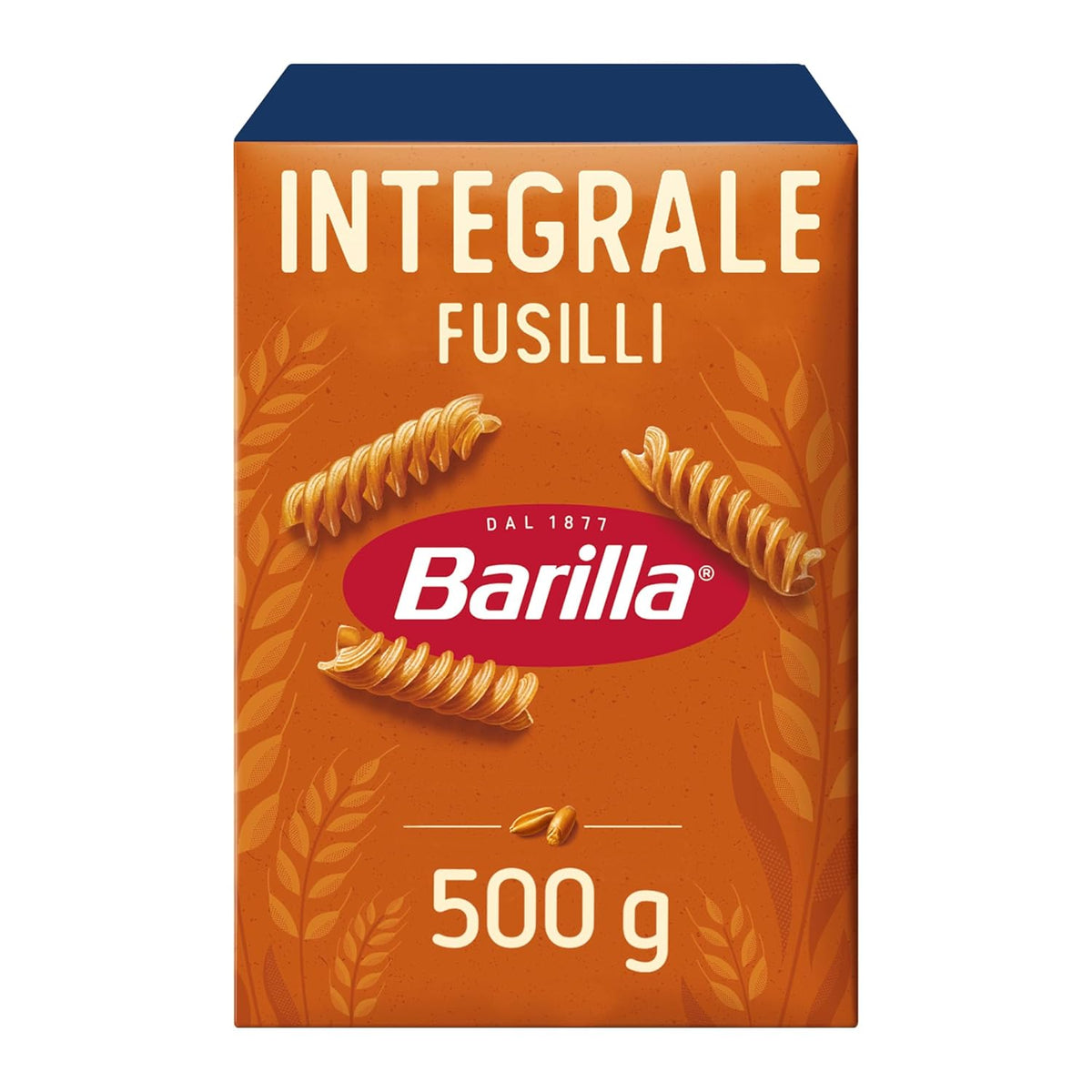 Barilla Pasta Integrale Fusilli – Semolina pasta med naturlige fibre, 500 g