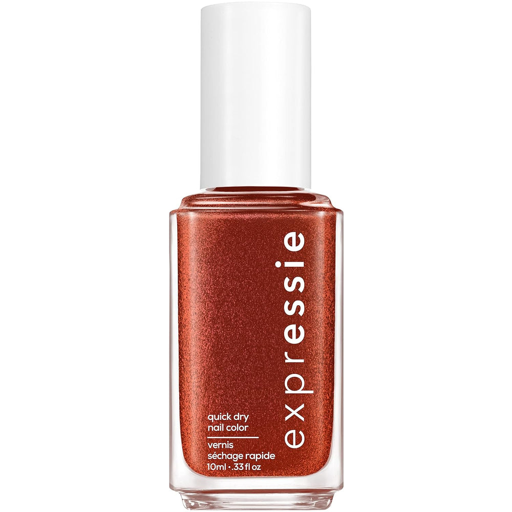 Essie hurtigtørrende neglelak "expression", nr. 270 misfit right in, metallisk, vegansk formel, 10 ml