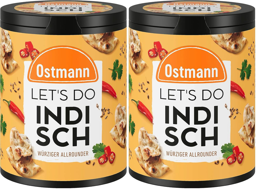 Ostmann Gewürze - Let's Do Fisch Allrounder | Gewürzsalz für Bratfisch, Flammlachs und Meeresfrüchte | Würziger Allrounder med sennep, citron og dild | 85 g i Metalldose genbrugsbar