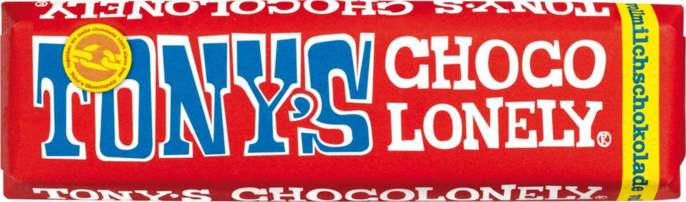 Tony's Chocolonely, mælkechokolade med karamel og havsalt 47g