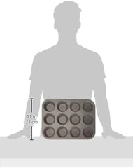 Bagværk PETRAVERA Bagform Für Muffins 12 STK Hvede Forme og bakker til bagning Naty Shop