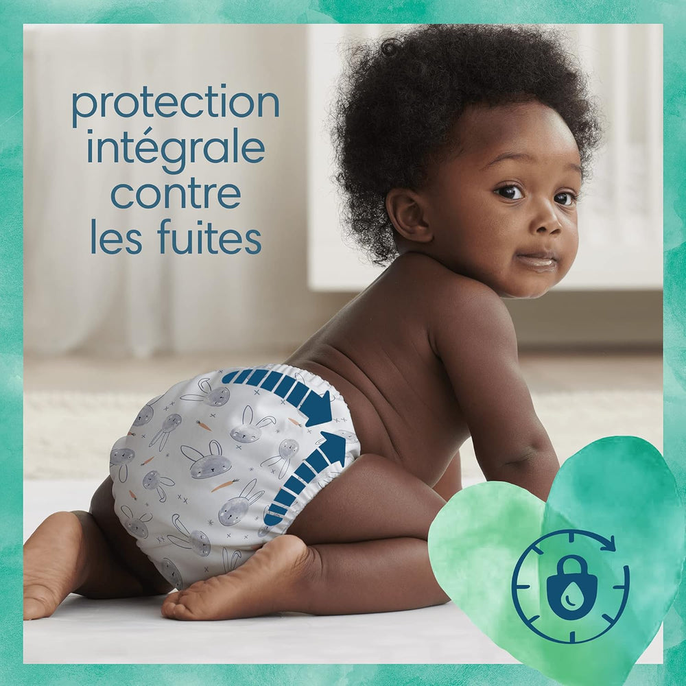 Pampers - Harmony Hybrid startpakke, 3 vaskbare bleer + 25 engangs øverste lag - 1 pakke