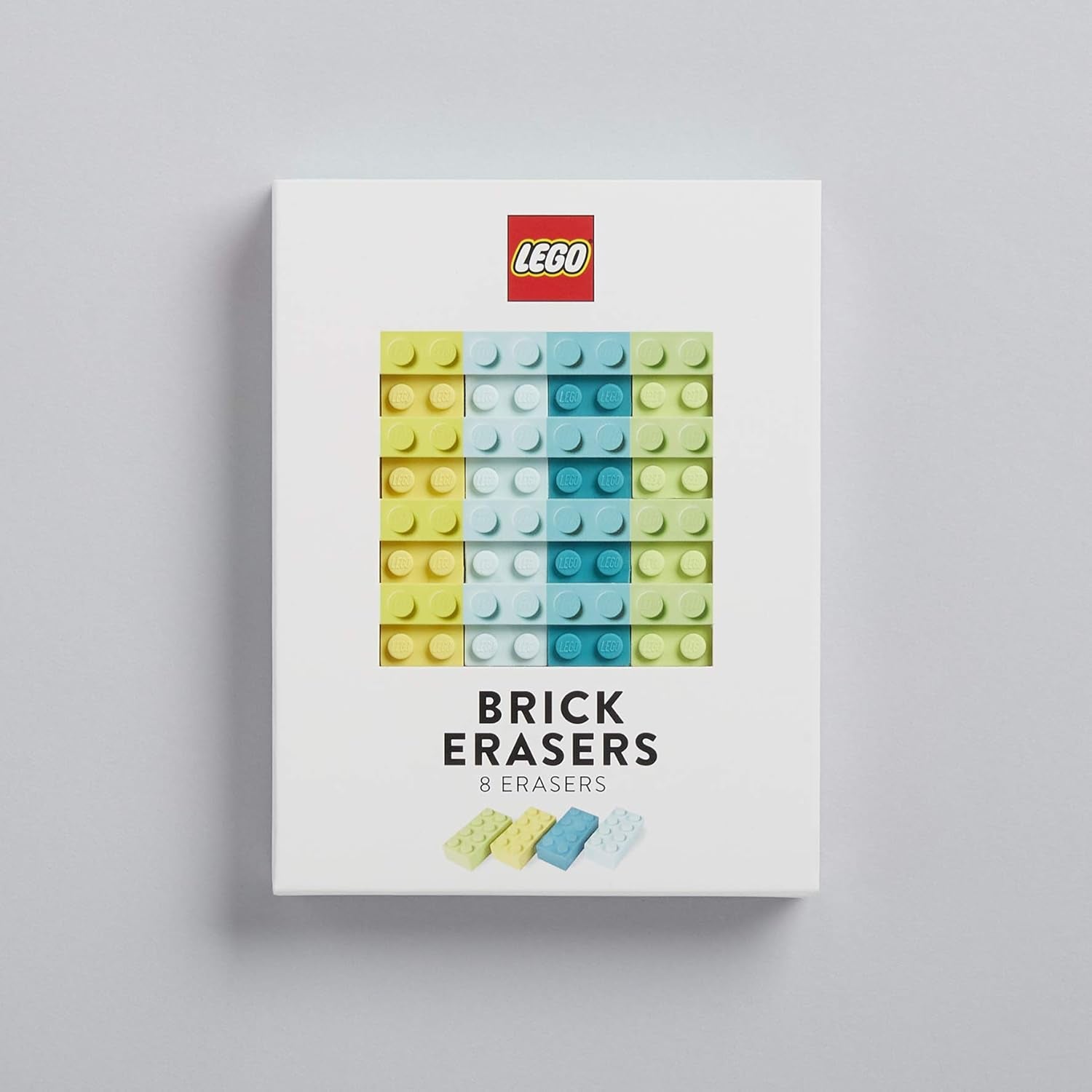 LEGO klodser viskelædere: 8 viskelædere (LEGO x Chronicle Books)